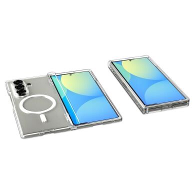 Захисний чохол Spigen (SGP) Ultra Hybrid Pro (MagFit) для Samsung Galaxy Fold 7 (ACS09546) - Clear / White