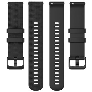 Ремінець UniCase Rhombus Texture для годинників з шириною кріплення 18 мм - Black