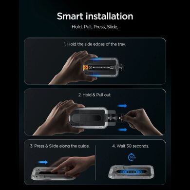 Комплект захисних стекол Spigen GLAS.tR EZ Fit Pro Anti Reflection для Samsung Galaxy S26 FE (AGL11811)
