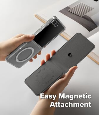Накладний чохол-гаманець Ringke Folio Grip Wallet Magnetic (FF) для Samsung Galaxy Flip 7 (8800293855842) - Black