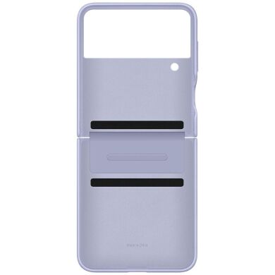 Захисний чохол Flap Leather Cover для Samsung Galaxy Flip 4 (EF-VF721LLEGUA) - Serenity Purple