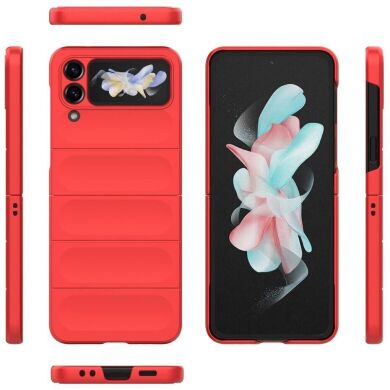 Защитный чехол Deexe Terra Case (FF) для Samsung Galaxy Flip 4 - Red