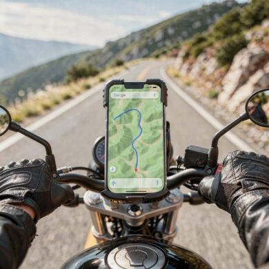 Велосипедний тримач Tech-Protect V7 Universal Mount - Black