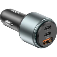 Автомобільний зарядний пристрій HOCO NZ9 Galloper 95W (2C+U) - Black