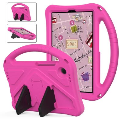 Чехол Deexe KickStand Cover для Samsung Galaxy Tab A9 / Tab A11 (Х130/135/X110/115) - Rose