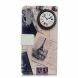 Чохол Deexe Life Style Wallet для Samsung Galaxy A70 (A705) - Eiffel Tower and Quill-pen