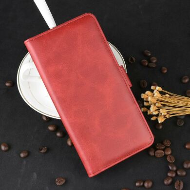 Чехол Deexe Pocket Wallet для Samsung Galaxy A01 (A015) - Red