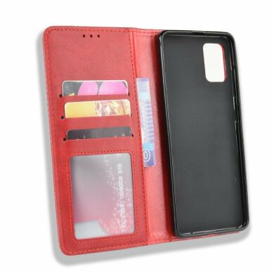 Чохол Deexe Retro Style для Samsung Galaxy S20 Ultra (G988) - Red