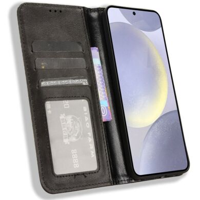 Чохол Deexe Retro Style для Samsung Galaxy S26 (S942) - Black