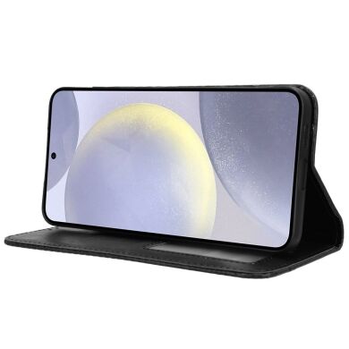 Чохол Deexe Retro Style для Samsung Galaxy S26 (S942) - Black