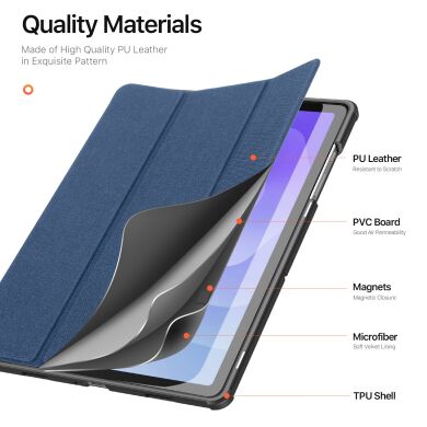 Чехол DUX DUCIS Domo Series для Samsung Galaxy Tab A9 Plus / Tab A11 Plus (X230/236/X210/216) - Black