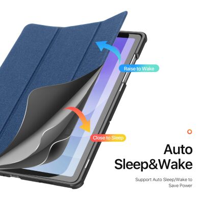 Чехол DUX DUCIS Domo Series для Samsung Galaxy Tab A9 Plus / Tab A11 Plus (X230/236/X210/216) - Black