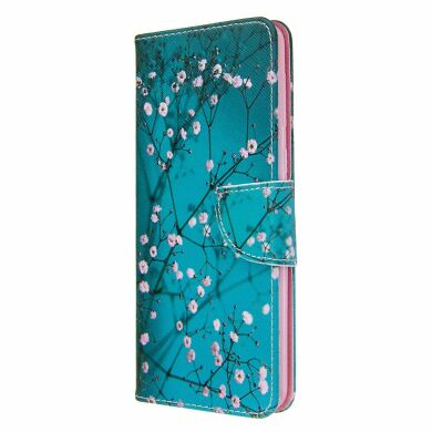 Чохол-книжка Deexe Color Wallet для Samsung Galaxy A21 (A215) - Flower Branches