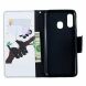 Чохол-книжка Deexe Color Wallet для Samsung Galaxy A40 (А405) - Panda Climbing Tree