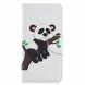 Чохол-книжка Deexe Color Wallet для Samsung Galaxy A40 (А405) - Panda Climbing Tree