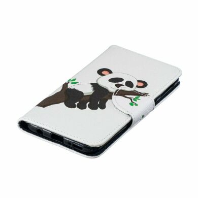 Чохол-книжка Deexe Color Wallet для Samsung Galaxy A40 (А405) - Panda Climbing Tree