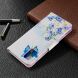 Чехол-книжка Deexe Color Wallet для Samsung Galaxy A51 (А515) - Blue Butterfly and Flowers. Фото 8 из 8