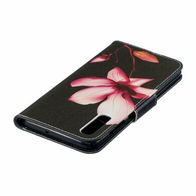 Чохол-книжка Deexe Color Wallet для Samsung Galaxy A70 (A705), Flower Pattern
