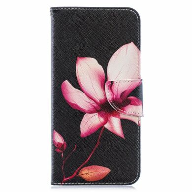 Чохол-книжка Deexe Color Wallet для Samsung Galaxy A70 (A705), Flower Pattern