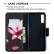 Чохол-книжка Deexe Color Wallet для Samsung Galaxy A70 (A705), Flower Pattern