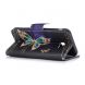 Чехол-книжка Deexe Color Wallet для Samsung Galaxy J4+ (J415) - Rhinestone Decorated Butterfly. Фото 4 из 8