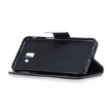 Чохол-книжка Deexe Color Wallet для Samsung Galaxy J6+ (J610), Brown Bear and Do Not Touch My Phone