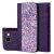 Чехол-книжка Deexe Glittery Crocodile для Samsung Galaxy J4+ (J415) - Dark Purple