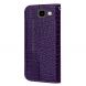 Чохол-книжка Deexe Glittery Crocodile для Samsung Galaxy J4+ (J415), Dark Purple