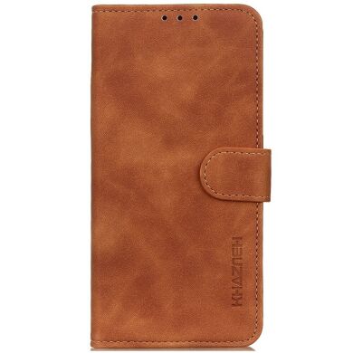 Чехол-книжка KHAZNEH Retro Wallet для Samsung Galaxy A16 (A165) - Brown