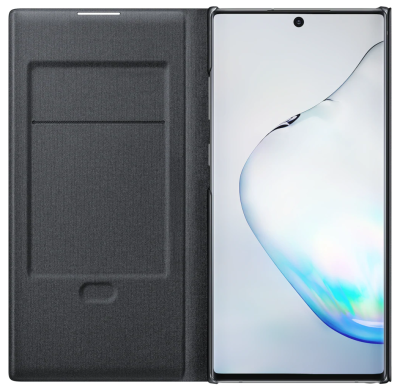 Чохол-книжка LED View Cover для Samsung Galaxy Note 10+ (N975)	 EF-NN975PBEGRU - Black