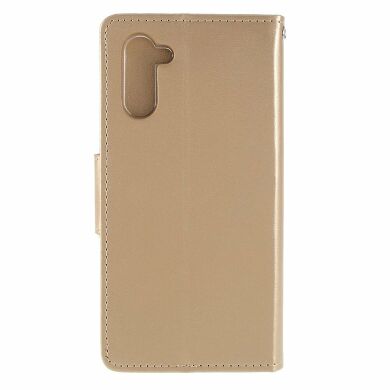 Чохол-книжка MERCURY Bravo Diary для Samsung Galaxy Note 10 (N970) - Gold