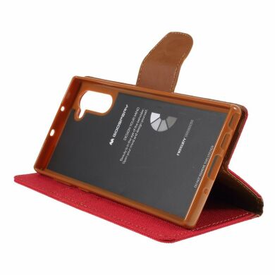Чохол-книжка MERCURY Canvas Diary для Samsung Galaxy Note 10 (N970) - Red