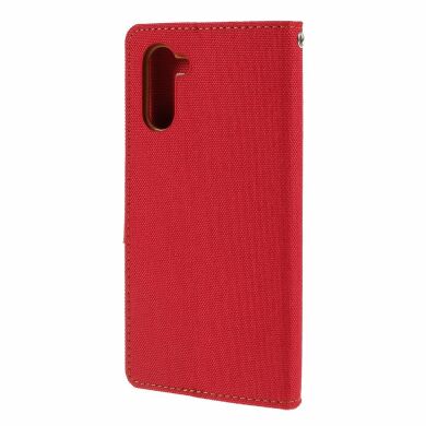 Чохол-книжка MERCURY Canvas Diary для Samsung Galaxy Note 10 (N970) - Red