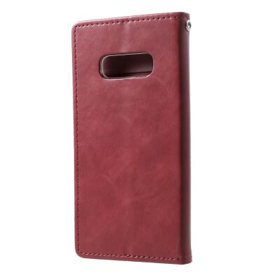 Чохол-книжка MERCURY Classic Flip для Samsung Galaxy S10e, Wine Red