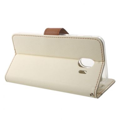 Чохол-книжка ROAR KOREA Cloth Texture для Samsung Galaxy J4 2018 (J400), White