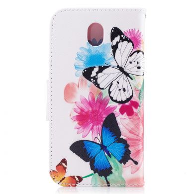 Чохол-книжка UniCase Color Wallet для Samsung Galaxy J5 2017 (J530) - Butterfly in Flowers C