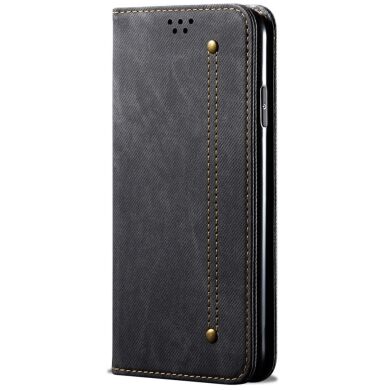 Чохол-книжка UniCase Jeans Wallet для Samsung Galaxy S23 FE - Black