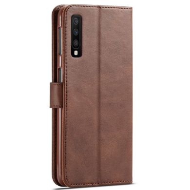 Чохол LC.IMEEKE Wallet Case для Samsung Galaxy A7 2018 (A750), Brown