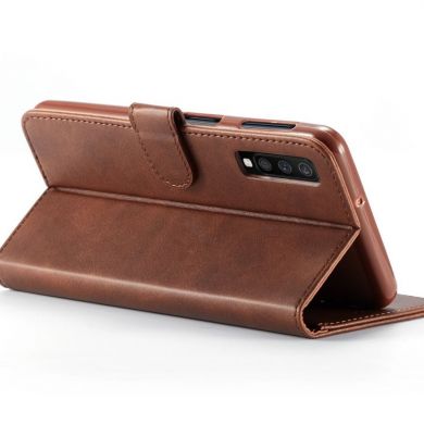 Чехол LC.IMEEKE Wallet Case для Samsung Galaxy A7 2018 (A750) - Brown