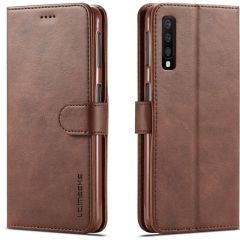 Чехол LC.IMEEKE Wallet Case для Samsung Galaxy A7 2018 (A750) - Brown