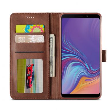 Чохол LC.IMEEKE Wallet Case для Samsung Galaxy A7 2018 (A750), Brown