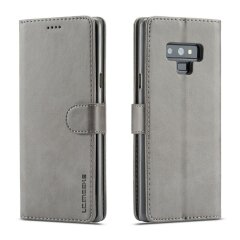 Чохол LC.IMEEKE Wallet Case для Samsung Galaxy Note 9, Grey