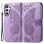 Чохол UniCase Butterfly Pattern для Samsung Galaxy A55 (A556) - Light Purple