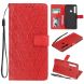 Чехол UniCase Leaf Wallet для Samsung Galaxy A9 2018 (A920) - Red. Фото 1 из 8