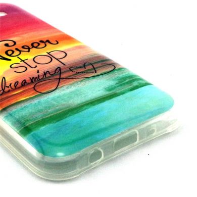 Силиконовая накладка Deexe Life Style для Samsung Galaxy J7 (J700) / J7 Neo (J701) - Regetta