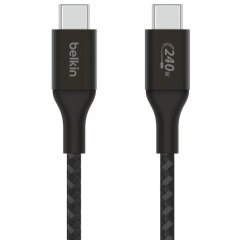 Кабель Belkin Type-C to Type-C (240W, 1m) CAB015BT1MBK - Black