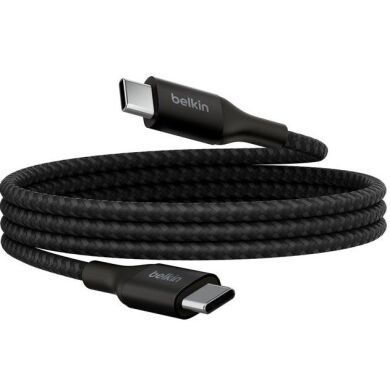 Кабель Belkin Type-C to Type-C (240W, 1m) CAB015BT1MBK - Black