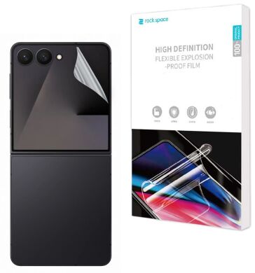Комплект защитных пленок на внешний экран (2шт) RockSpace Explosion-Proof SuperClear для Samsung Galaxy Flip 7