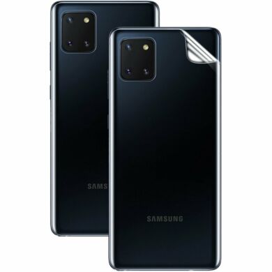 Комплект захисних плівок на задню панель IMAK Full Coverage Hydrogel Film для Samsung Galaxy Note 10 Lite (N770)