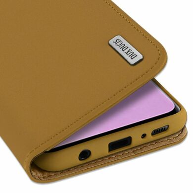 Кожаный чехол DUX DUCIS Wish Series для Samsung Galaxy S10 (G973) - Khaki
